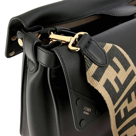 fendi saffiano sling bag|fendi shoulder bags for women.